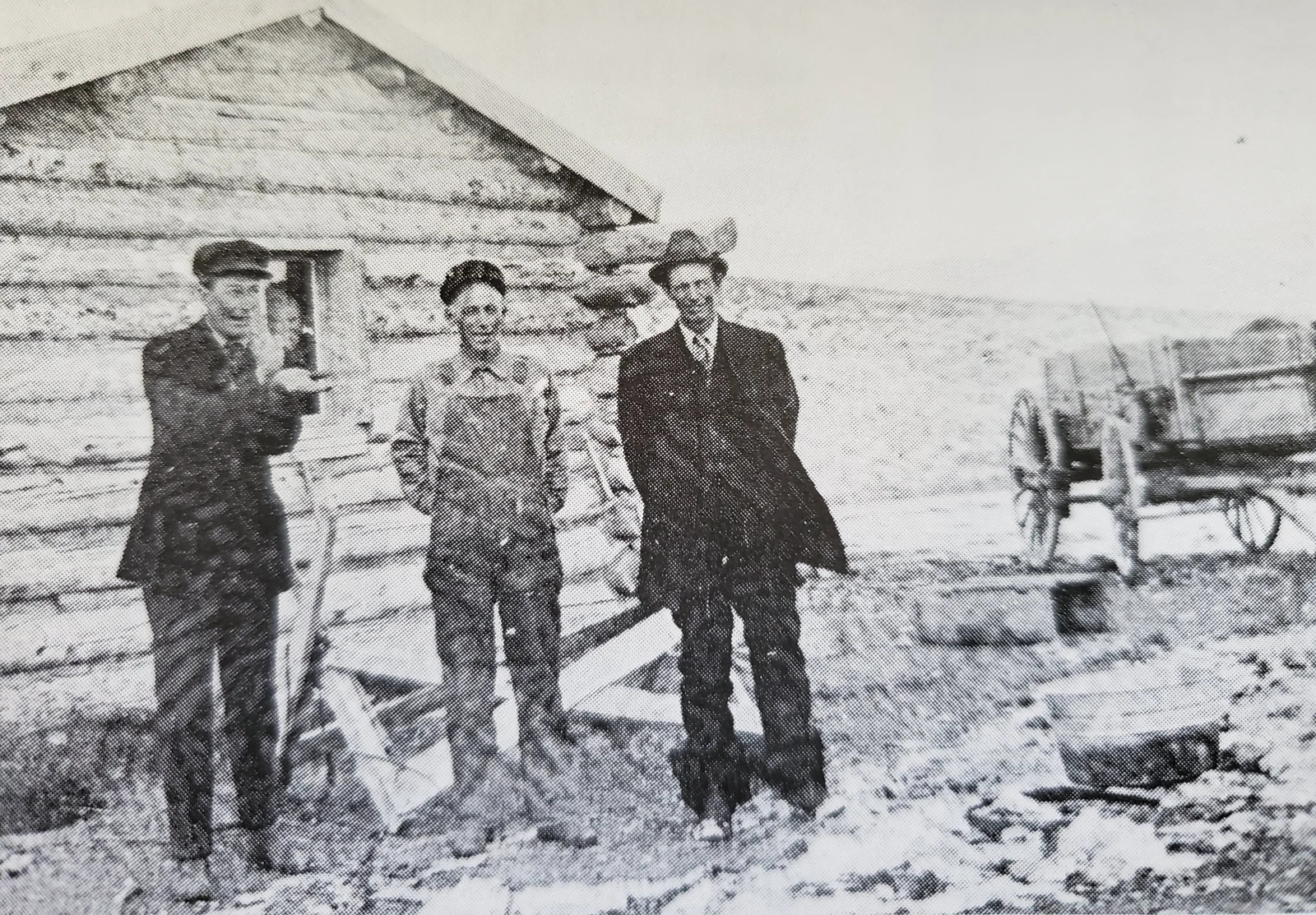 An early homestead in the Summit area
