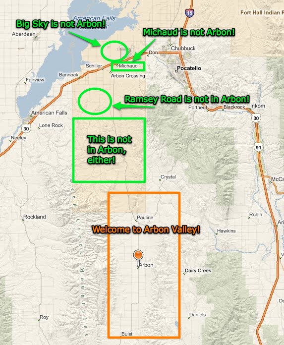 Map of Arbon, ID - Bing Maps